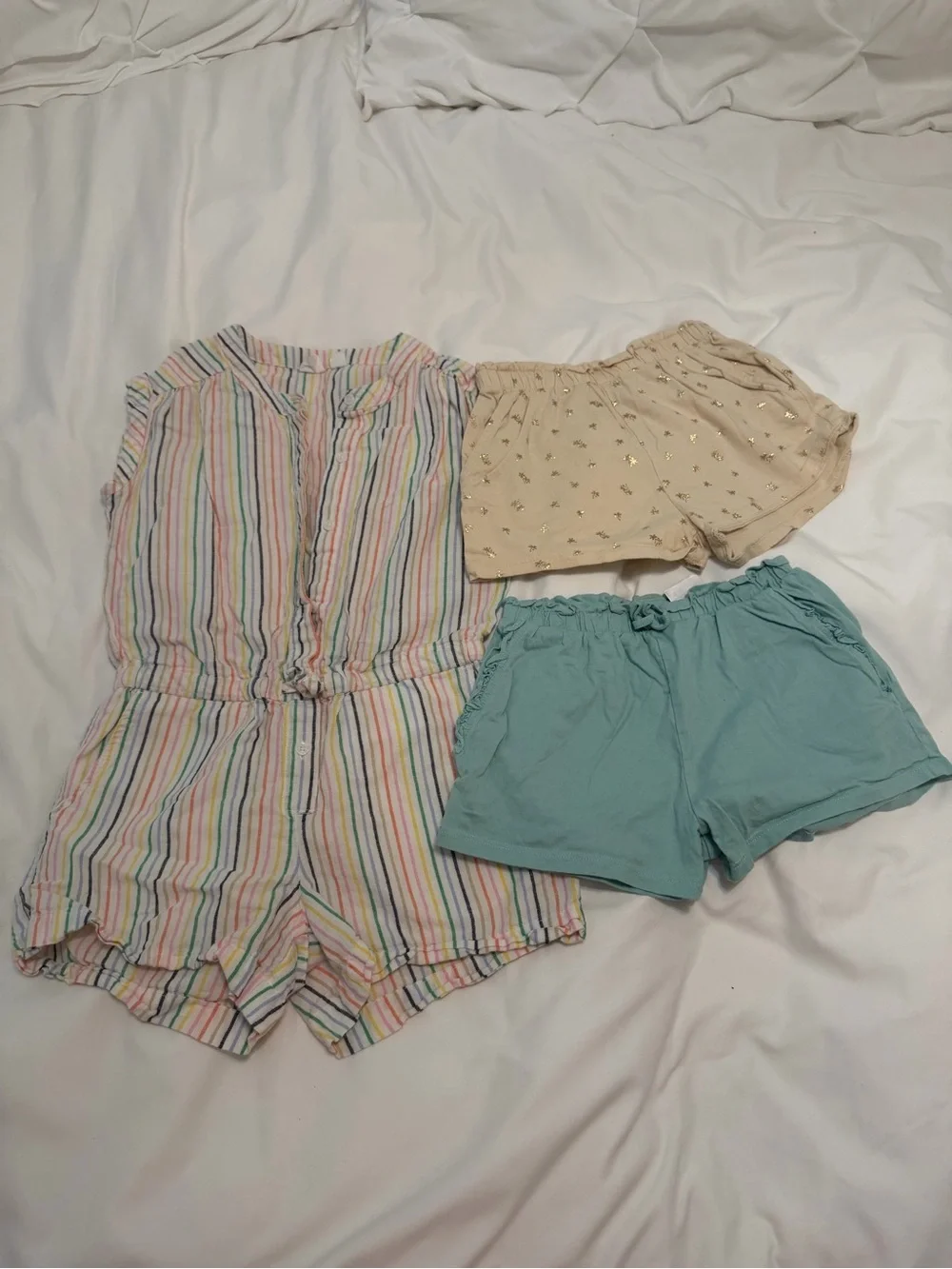 GAP Kids Multicolor Striped Shirt with Pink Accents